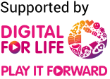 Supported by Digital for Life - Play It Forward